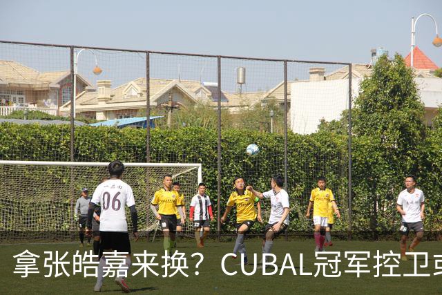 拿张皓嘉来换？CUBAL冠军控卫或被广东队看中，这可是加强版徐杰